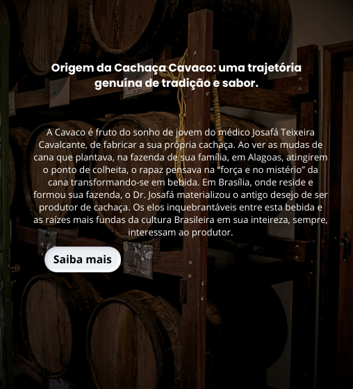 história da cachaça cavaco