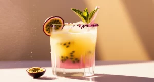 caipirinha de maracujá